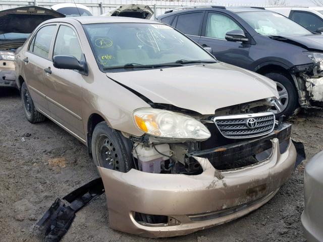 2T1BR32E36C598589 - 2006 TOYOTA COROLLA CE BEIGE photo 1