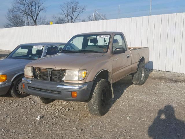 4TANM92N3XZ531783 - 1999 TOYOTA TACOMA PRE BEIGE photo 2