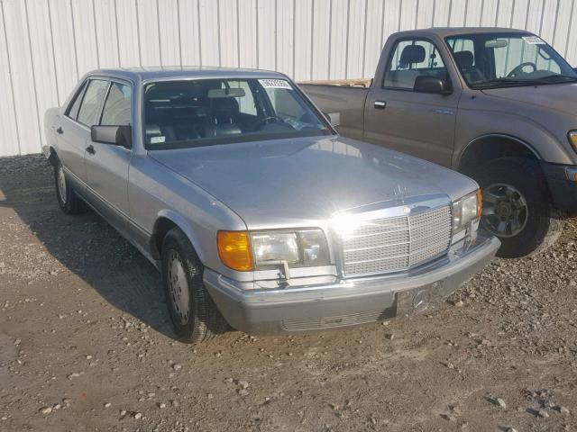 WDBCA35E2MA607824 - 1991 MERCEDES-BENZ 420 SEL BEIGE photo 1