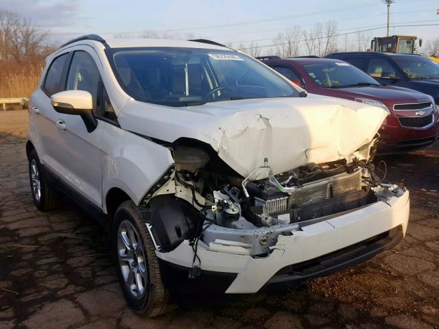 MAJ3P1TE3JC172678 - 2018 FORD ECOSPORT S WHITE photo 1