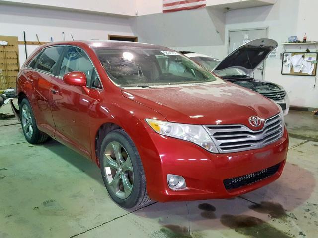 4T3BK3BB2AU034733 - 2010 TOYOTA VENZA BASE RED photo 1