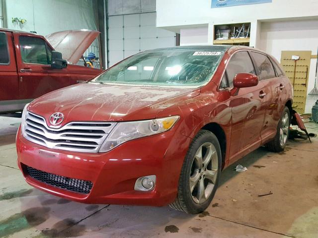 4T3BK3BB2AU034733 - 2010 TOYOTA VENZA BASE RED photo 2