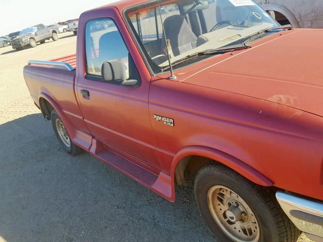 1FTCR10A2RPB77977 - 1994 FORD RANGER RED photo 9