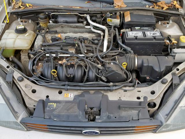 1FAFP38Z74W118503 - 2004 FORD FOCUS ZTS TAN photo 7