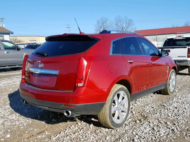3GYFNBEY6AS522500 - 2010 CADILLAC SRX PERFOR RED photo 4