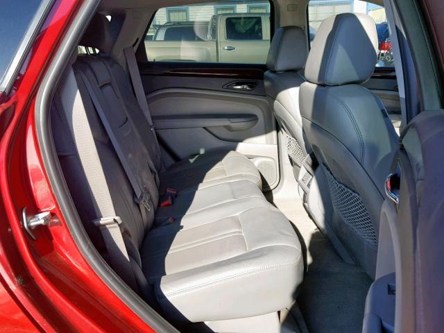 3GYFNBEY6AS522500 - 2010 CADILLAC SRX PERFOR RED photo 6