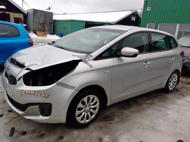 KNAHT8A31G7132197 - 2016 KIA RONDO SILVER photo 2