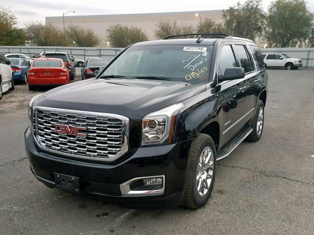 1GKS2CKJ4JR311796 - 2018 GMC YUKON DENA BLACK photo 2