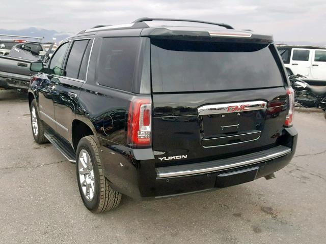 1GKS2CKJ4JR311796 - 2018 GMC YUKON DENA BLACK photo 3