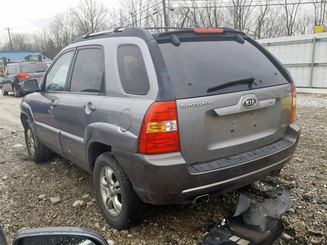 KNDJE723X67157766 - 2006 KIA NEW SPORTA SILVER photo 3