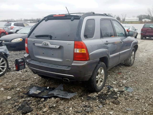 KNDJE723X67157766 - 2006 KIA NEW SPORTA SILVER photo 4