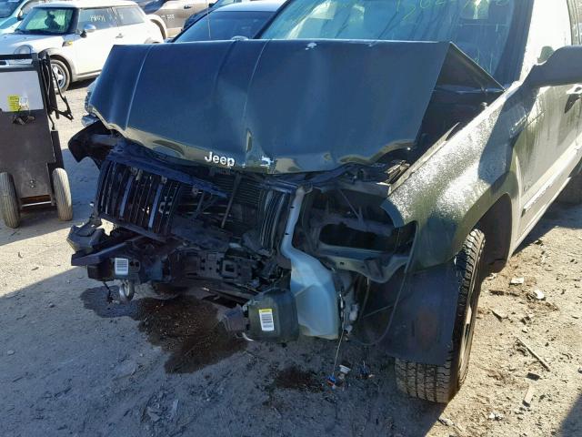 1J4GR48K06C350876 - 2006 JEEP GRAND CHER GREEN photo 10