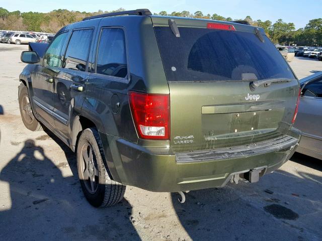 1J4GR48K06C350876 - 2006 JEEP GRAND CHER GREEN photo 3