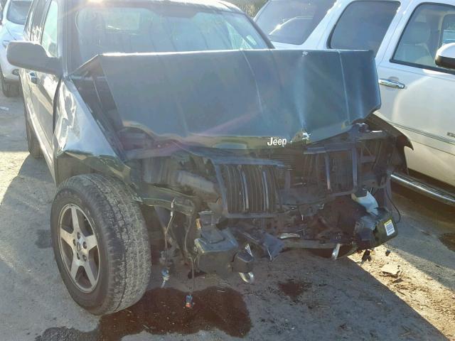 1J4GR48K06C350876 - 2006 JEEP GRAND CHER GREEN photo 9