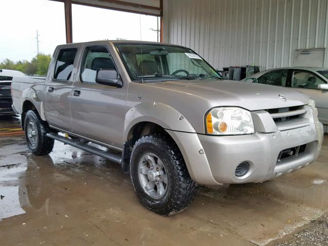 1N6ED27Y64C416444 - 2004 NISSAN FRONTIER C GRAY photo 1