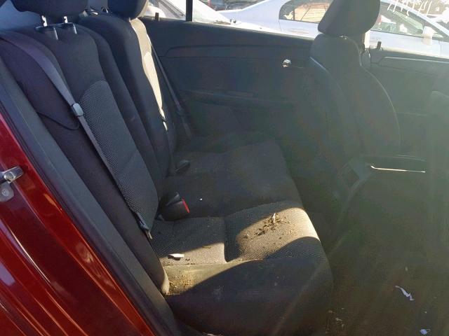 1G1ZC5E17BF292896 - 2011 CHEVROLET MALIBU 1LT წითელი ფოტო 6