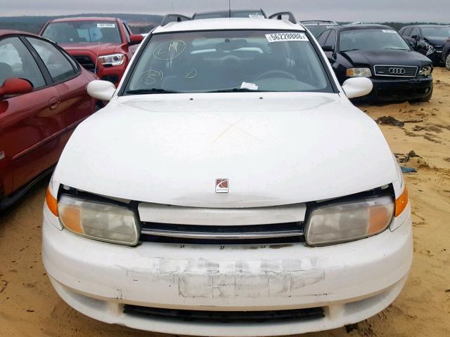 1G8JW82R61Y562575 - 2001 SATURN LW300 WHITE photo 9