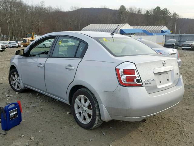 3N1AB61E37L615797 - 2007 NISSAN SENTRA 2.0 SILVER photo 3