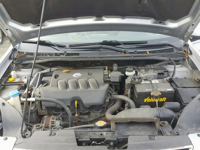 3N1AB61E37L615797 - 2007 NISSAN SENTRA 2.0 SILVER photo 7