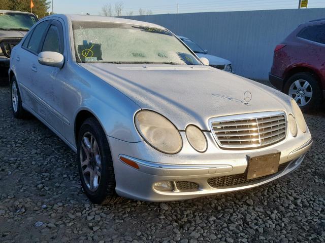 WDBUF26J26A874315 - 2006 MERCEDES-BENZ E 320 CDI SILVER photo 1