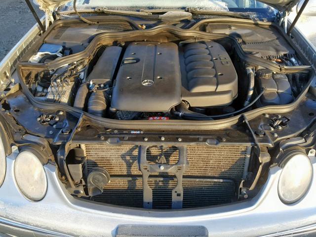 WDBUF26J26A874315 - 2006 MERCEDES-BENZ E 320 CDI SILVER photo 7