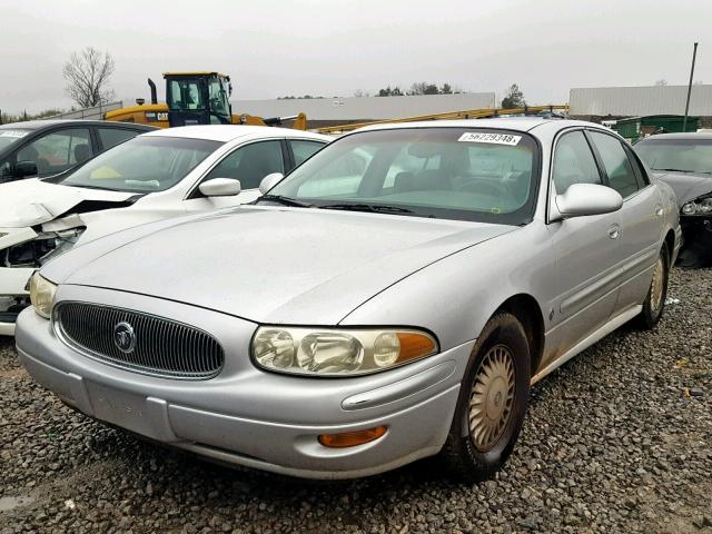 1G4HP54K314273138 - 2001 BUICK LESABRE CU SILVER photo 2