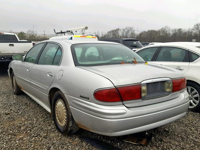 1G4HP54K314273138 - 2001 BUICK LESABRE CU SILVER photo 3