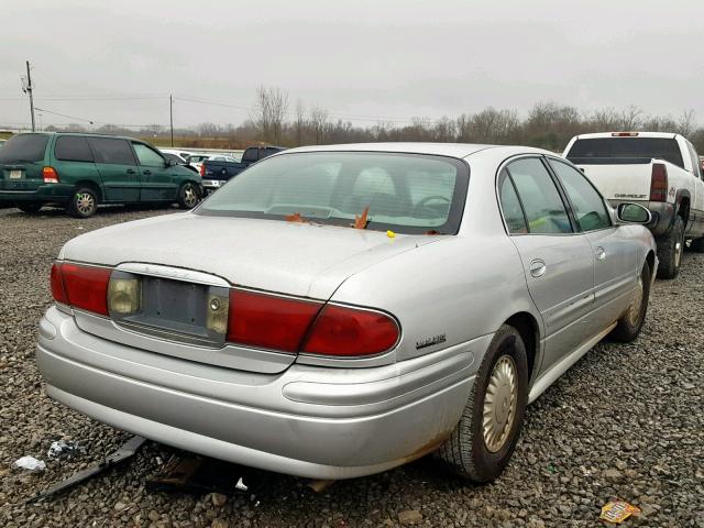 1G4HP54K314273138 - 2001 BUICK LESABRE CU SILVER photo 4