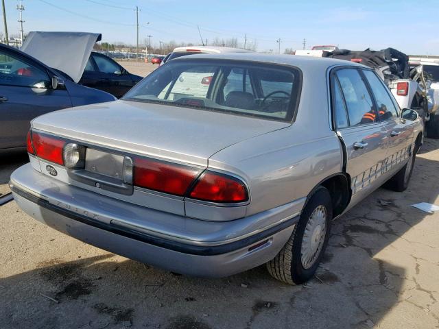 1G4HP52K6VH613626 - 1997 BUICK LESABRE CU SILVER photo 4