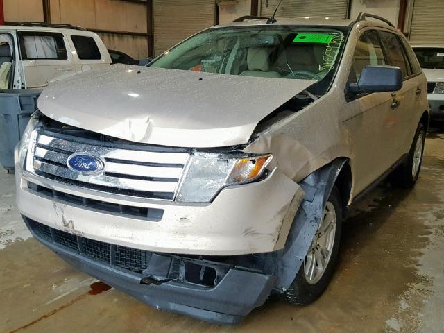 2FMDK36C97BB35626 - 2007 FORD EDGE SE GOLD photo 2