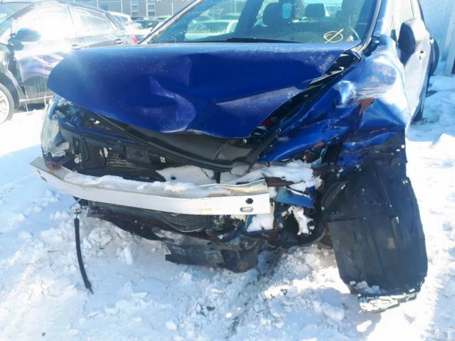 2HGFA16327H010549 - 2007 HONDA CIVIC DX BLUE photo 9