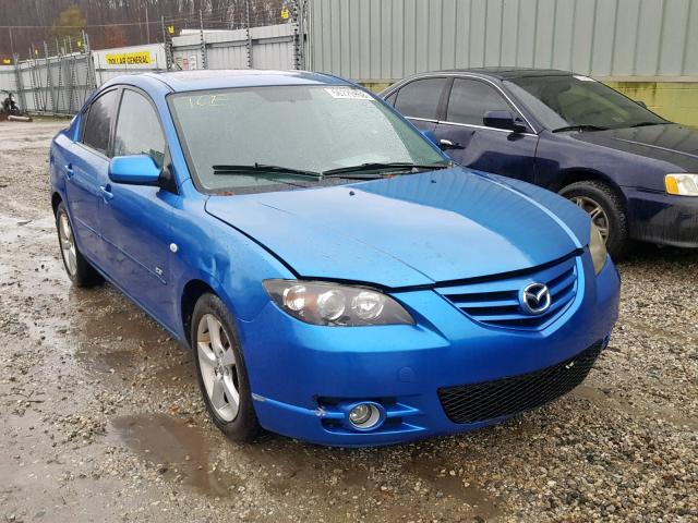 JM1BK123951319432 - 2005 MAZDA 3 S BLUE photo 1