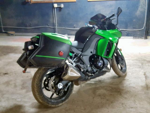 JKAZXCM10FA005994 - 2015 KAWASAKI ZX1000 M GREEN photo 4