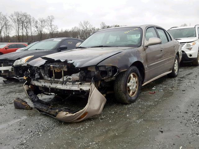 1G4HP54K41U164820 - 2001 BUICK LESABRE CU GOLD photo 2