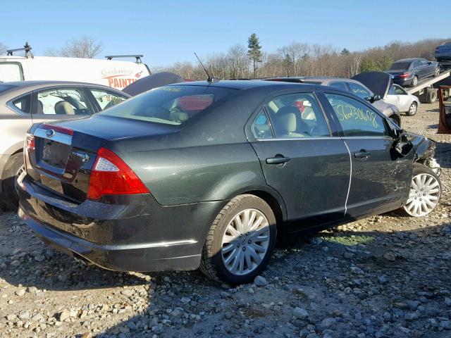 3FADP0L3XAR370088 - 2010 FORD FUSION HYB BLACK photo 4