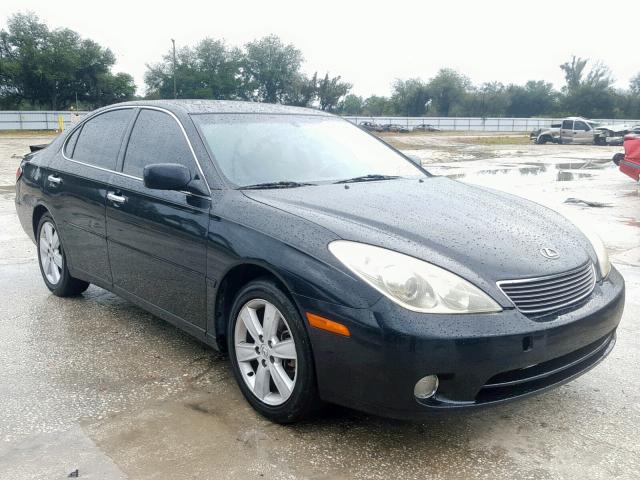 JTHBA30G955119629 - 2005 LEXUS ES 330 BLACK photo 1