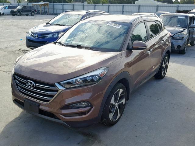 KM8J33A23GU068546 - 2016 HYUNDAI TUCSON LIM BROWN photo 2