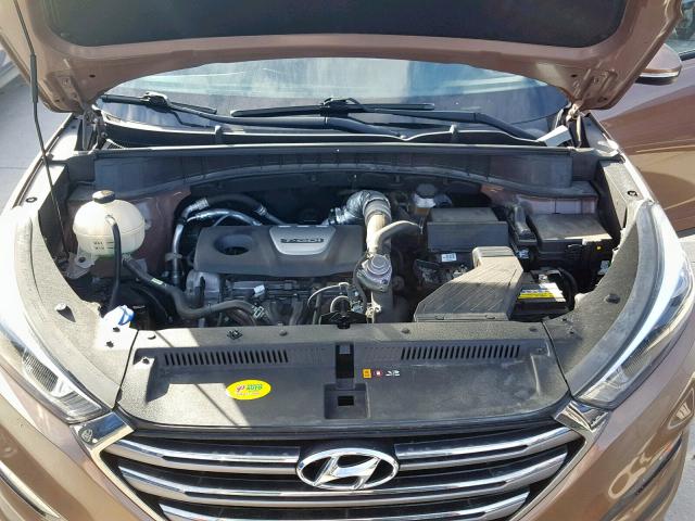 KM8J33A23GU068546 - 2016 HYUNDAI TUCSON LIM BROWN photo 7