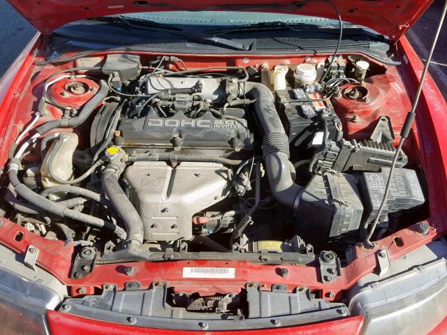 4B3AU42Y6VE027443 - 1997 DODGE AVENGER BA RED photo 7