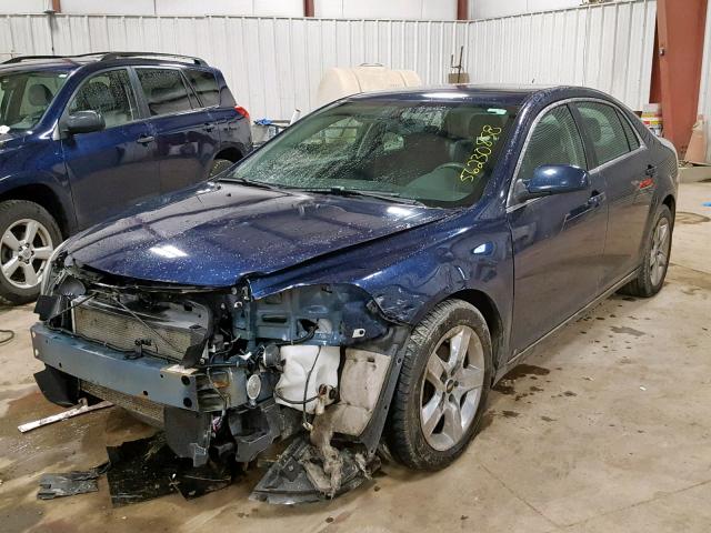 1G1ZH57B694271227 - 2009 CHEVROLET MALIBU 1LT 蓝色 照片 2