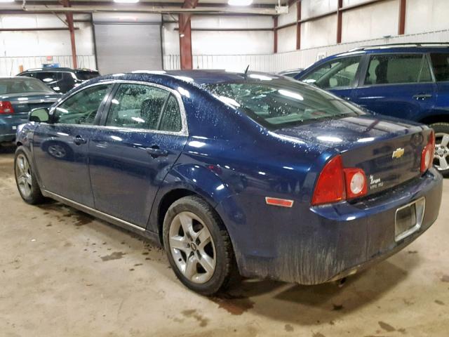 1G1ZH57B694271227 - 2009 CHEVROLET MALIBU 1LT 蓝色 照片 3