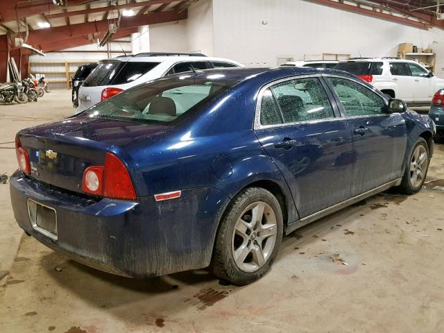 1G1ZH57B694271227 - 2009 CHEVROLET MALIBU 1LT 蓝色 照片 4