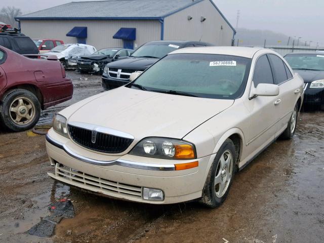 1LNHM86SXYY781522 - 2000 LINCOLN LS CREAM photo 2