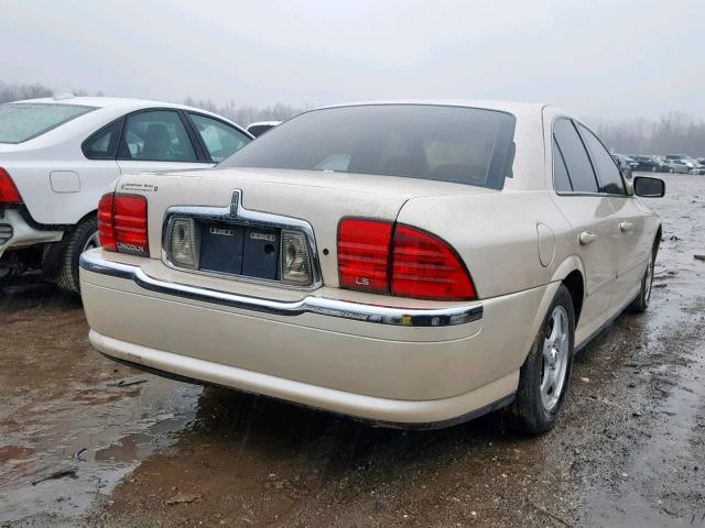 1LNHM86SXYY781522 - 2000 LINCOLN LS CREAM photo 4