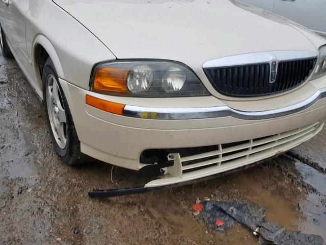1LNHM86SXYY781522 - 2000 LINCOLN LS CREAM photo 9