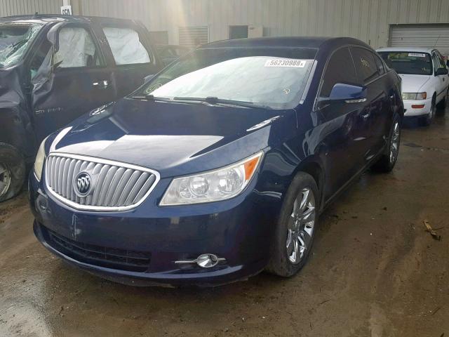 1G4GE5ED0BF259091 - 2011 BUICK LACROSSE C BLUE photo 2