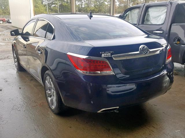 1G4GE5ED0BF259091 - 2011 BUICK LACROSSE C BLUE photo 3