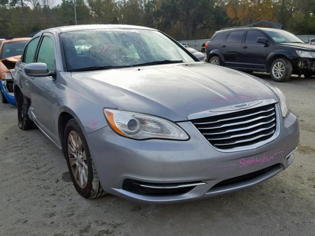 1C3CCBAB8EN204334 - 2014 CHRYSLER 200 LX SILVER photo 1