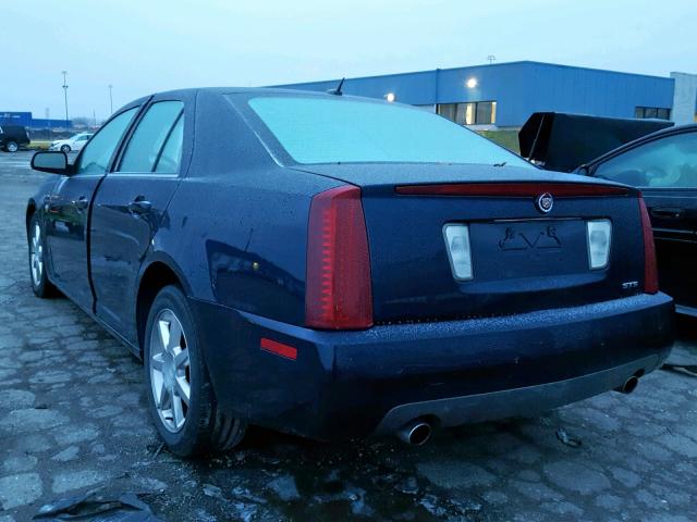 1G6DW677460129277 - 2006 CADILLAC STS BLUE photo 3