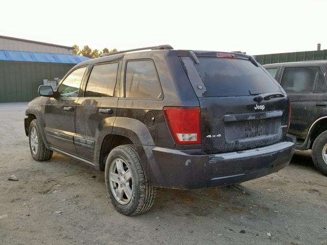 1J4GR48K85C571267 - 2005 JEEP GRAND CHER BLACK photo 3